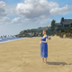 This is, in my experience, the only video game in which you actually play as a pregnant person (briefly): Bound